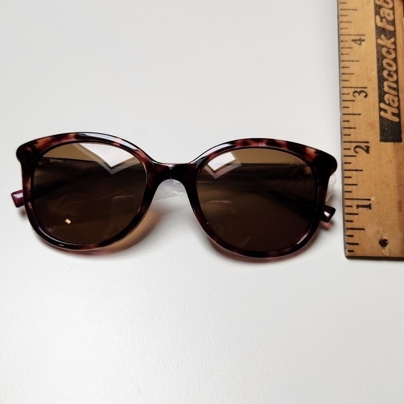 Rachel Zoe Sierra Sunglasses Tortoise Natural Brown - Picture 9 of 13